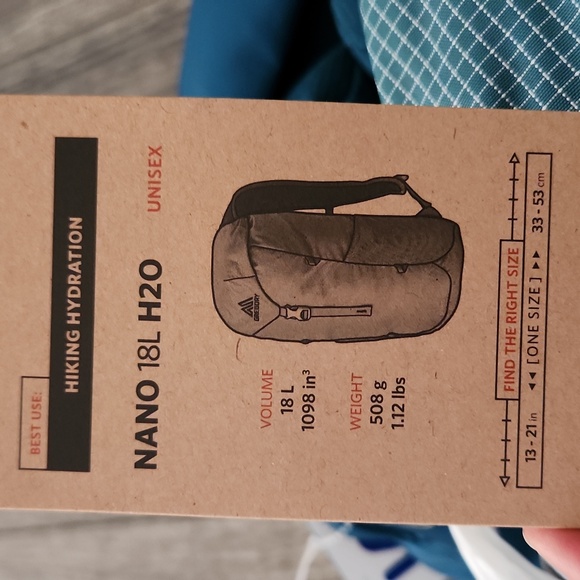 NWT Gregory Nano 18L H2O Backpack - Picture 4 of 5